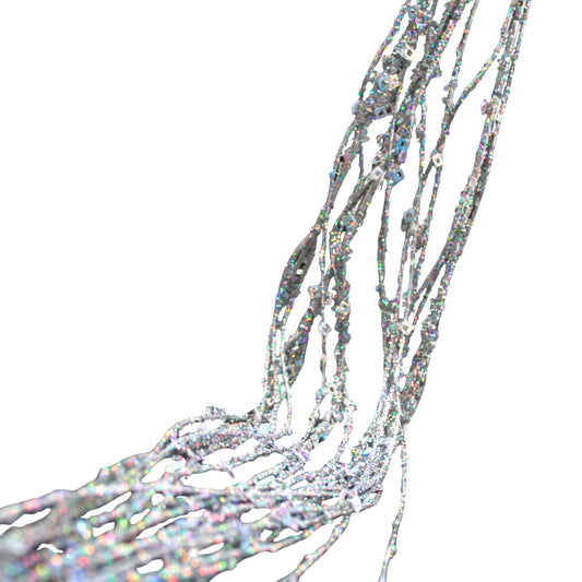 Spray Colgante con Cuentas y Glitter | Decoración brillante