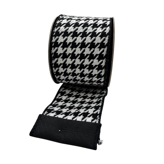 LISTON PATA DE GALLO BLANCO-NEGRO STVN