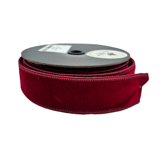 LISTON ROJO VELVET 1.5 X 10