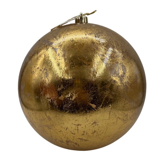 Esfera Laminado Oro 25 cm – Elegancia Clásica Navideña