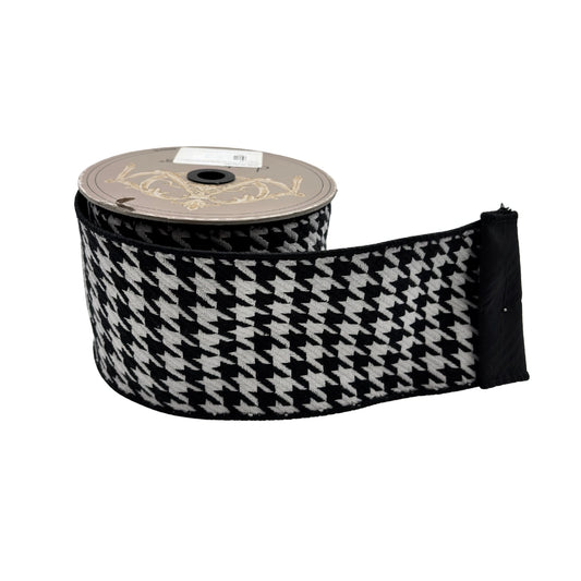 LISTON PATA DE GALLO BLANCO-NEGRO STVN