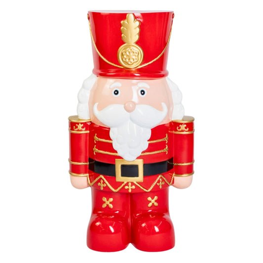 Cascanueces Rojo 65cm | Decoración Navideña Clásica