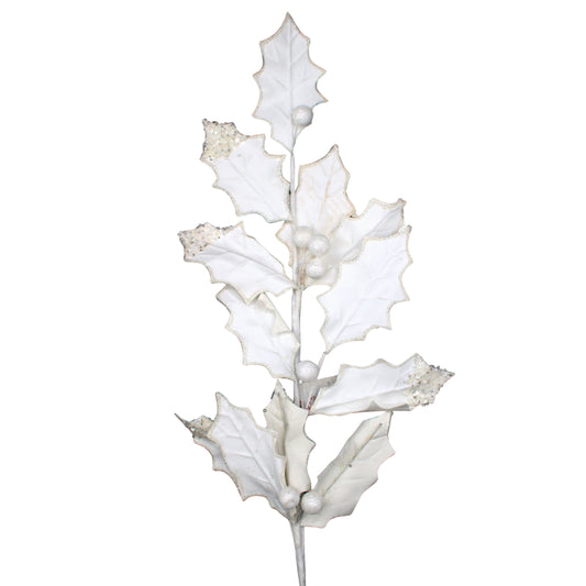 Vara Hoja Blanca Decorativa 71 cm