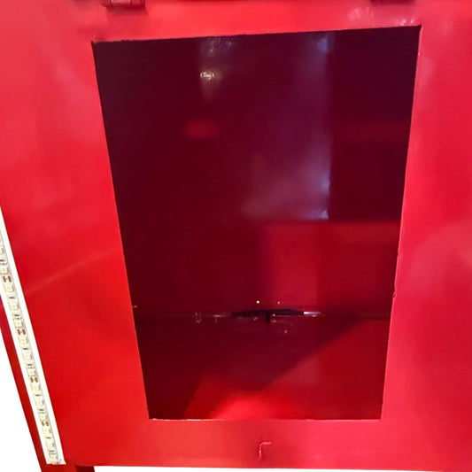 Buzón Navidad Rojo con Luz LED – Santa North Pole